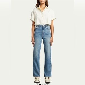 SLVRLAKE London High-Rise Straight-Leg Jeans
$329 NWOT